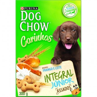 Biscoito Dog Chow Junior - 300g Biscoito Dog Chow Junior - 300g